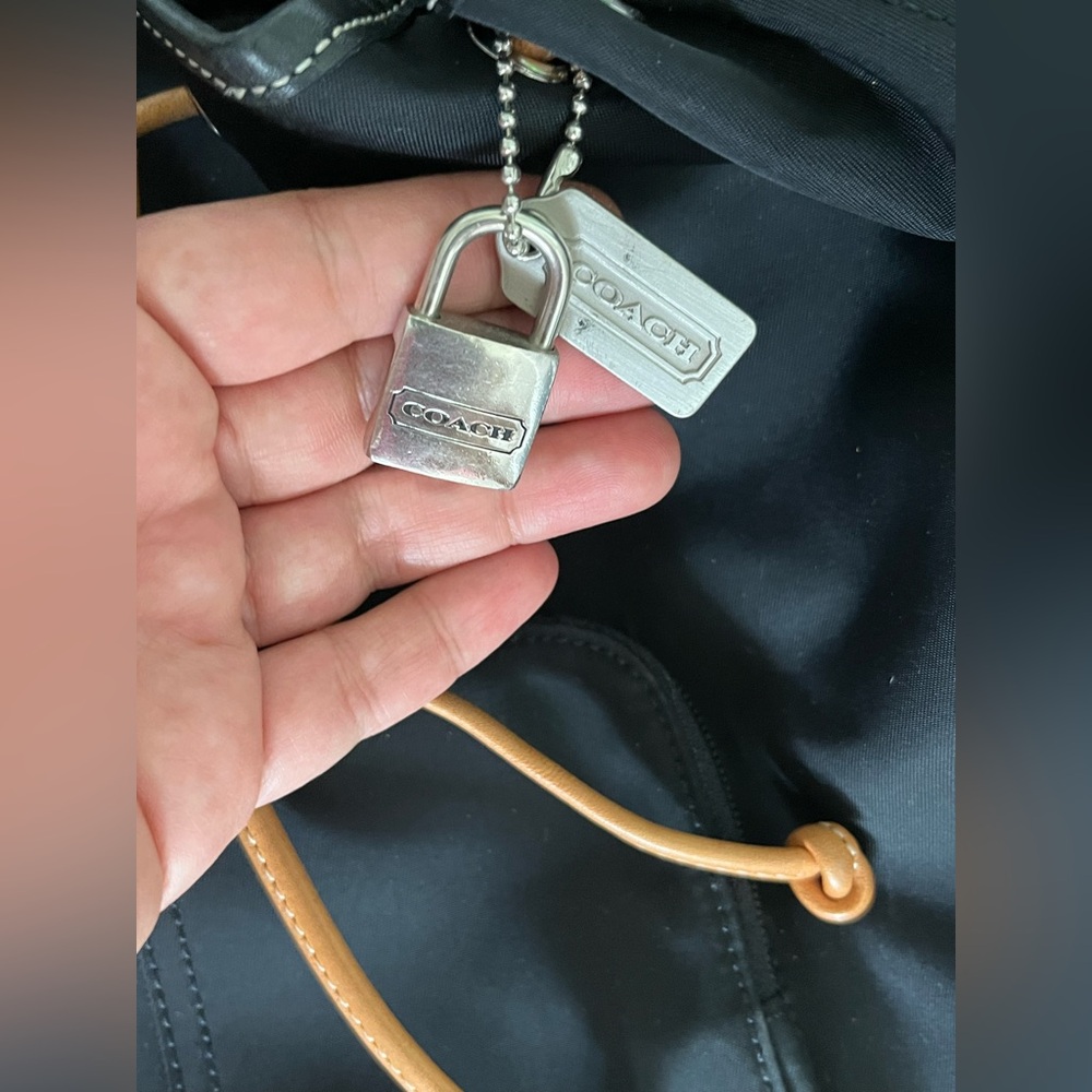 COACH canvas backpack and COACH leather wallet. - Picture 5 of 17